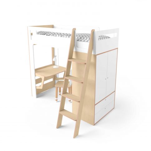 Parvi-sänky Smart Cube valkoinen
