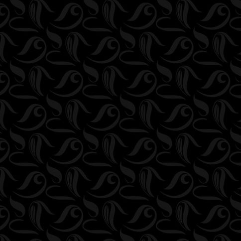 MDF panel Polygloss / Flower U1200F Black NIEMANN (2655х1030х18)