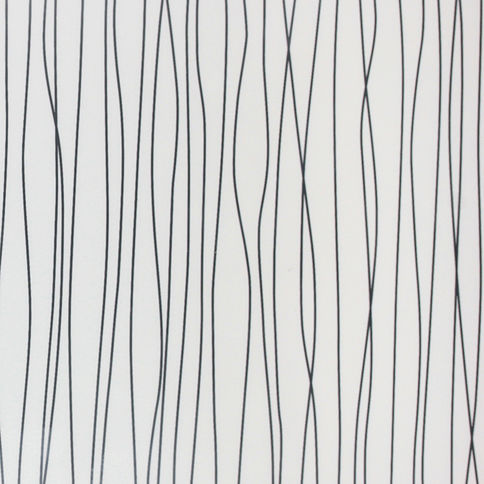 MDF Panel Polygloss / Rain U1027 Snow White NIEMANN