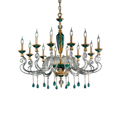 Euroluce Barocco L12 Lux Vihreä