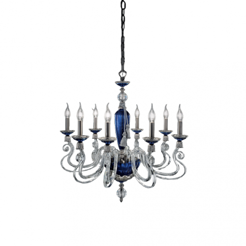 Euroluce Barocco L8 Blue