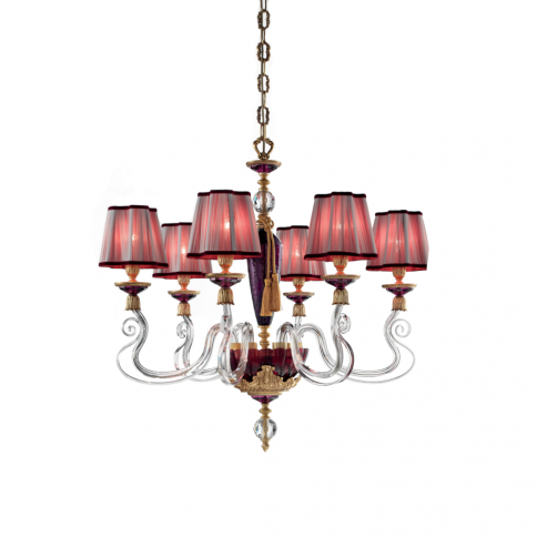Euroluce Barocco L6 Shade Amethyst