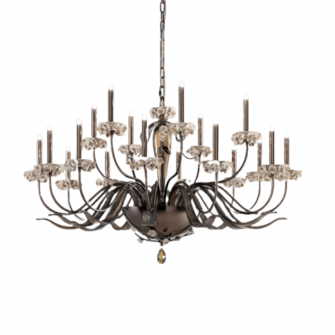 Euroluce Bora L12+6 Fume Bronze