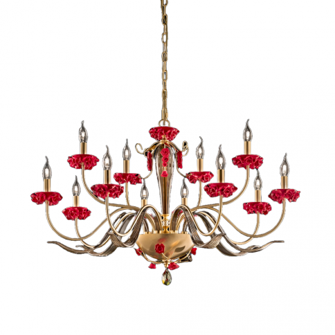 Euroluce Bora L8+4 Fume Bronze