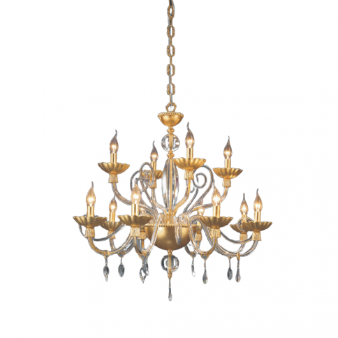Euroluce Florentia L8+4 Kulta
