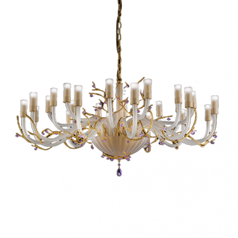 Euroluce Hanami L12+6+6 Satin Transparent