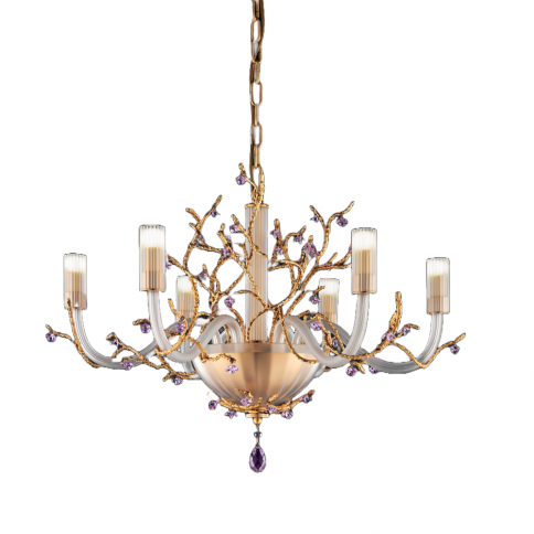 Euroluce Hanami L6 Satin Transparent