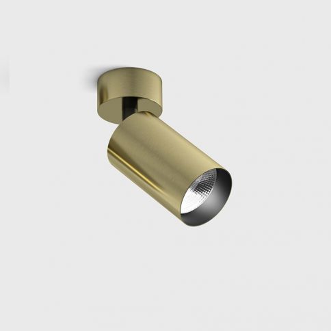 TUB M SA 90, D52mm, H140mm, LED 9W 3000K, messinki