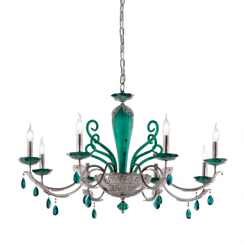 Euroluce Macrame L8 Green