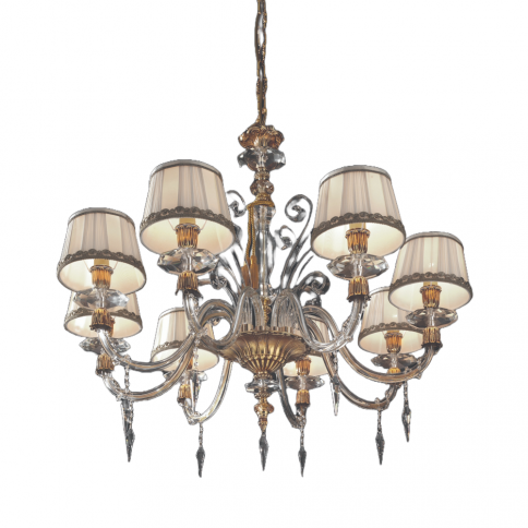 Euroluce Midha Alicante L8 With Shade Transparent