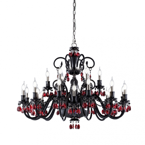 Euroluce Royal L24 Black Matt