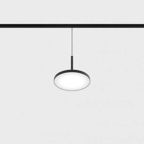 IN_LINE DISK, D157mm, LED 15W, 3000К, чёрный