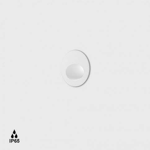 IN WALL IP, D52mm, sp39mm, LED 2.1W, 2700K, IP65, 25°x30°, white