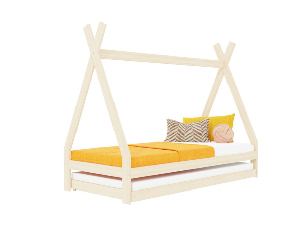 Benlemi SWITCH in the shape of teepee with extra bed 90x160 cm