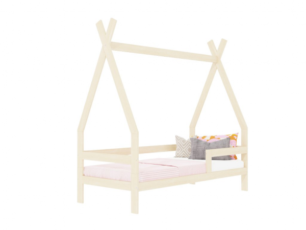 Benlemi SAFE in the shape of teepee with two bed guards 90x160 cm