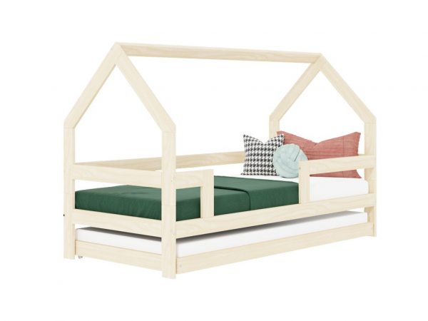 Benlemi SAFE with three bed guards and extra bed 90x190 cm