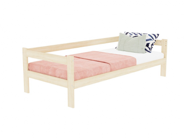 Benlemi SAFE single with bed guard 80x200 cm
