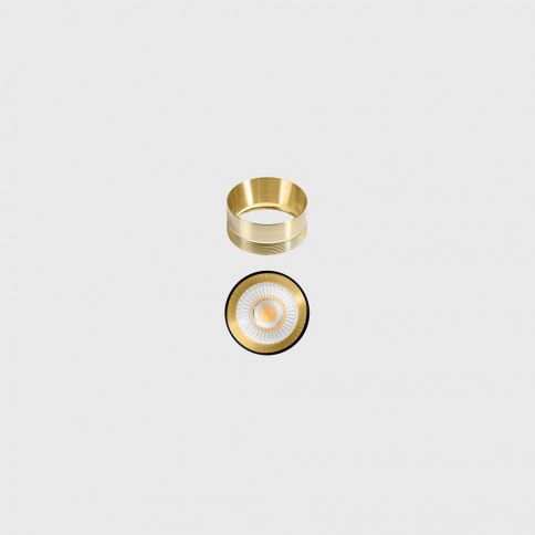Shield cover plate, for TUB M series, brass