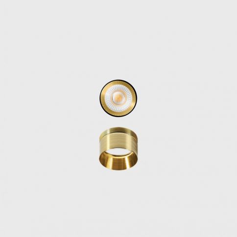 Decorative ring for TUB M series, brass