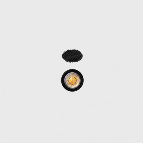 Anti-glare grille for TUB L series, IN_LINE HONEYCOMB L, black