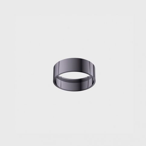 Decorative ring SOL M RING, D75mm, H26mm, diamond black