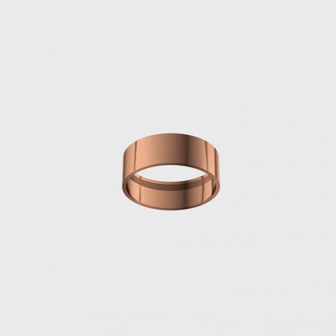 Decorative ring SOL M RING, D75mm, H26mm, copper