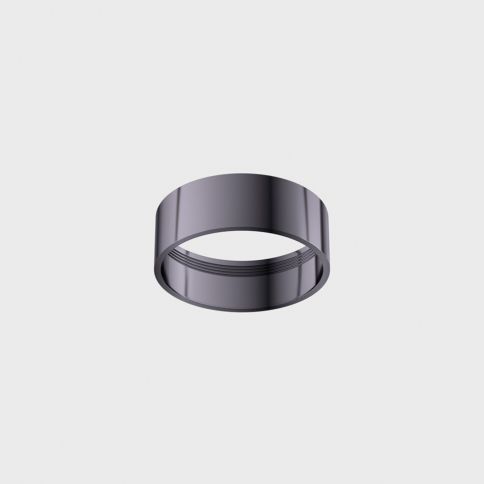 Decorative ring SOL RING, D95mm, H33mm, diamond black