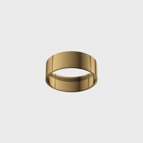 Decorative ring SOL RING, D95mm, H33mm, brass