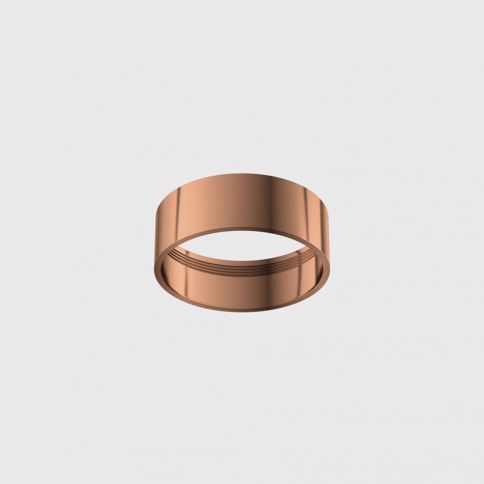 Decorative ring SOL RING, D95mm, H33mm, copper