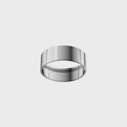 Decorative ring SOL RING, D95mm, H33mm, chrome
