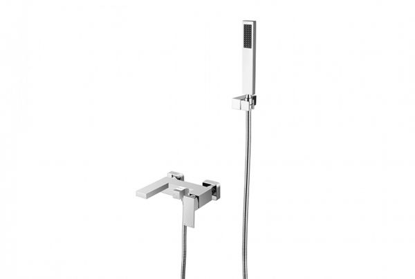 Besco Modern / Varium seinälle asennettava kromi