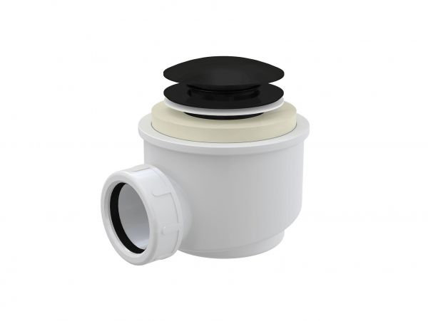 Besco click-clack сифон матовый черный