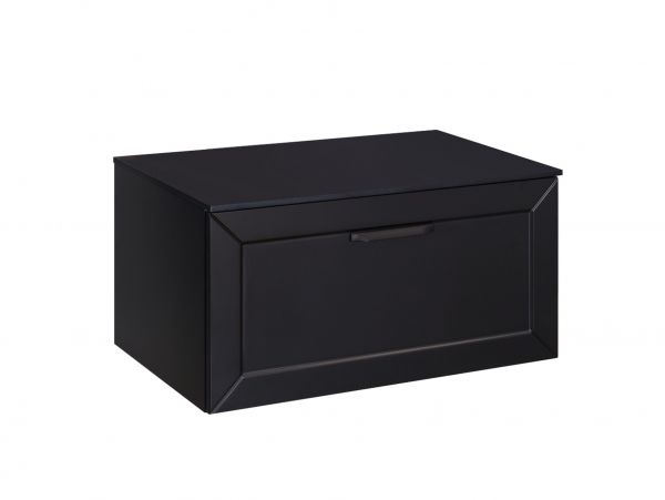 Besco Dexa 80 washbasin cabinet matt black
