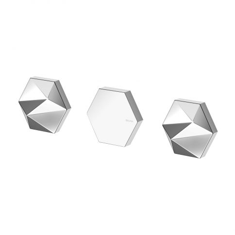Bruma Utopia 3-reikäinen upotettava hana, Gunmetal