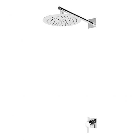 Bruma Breeze Suihkusetti suihkupäällä Ø250 mm, Puhdas valkoinen