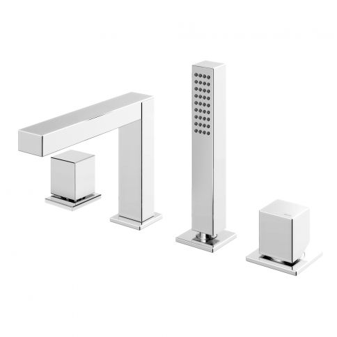 Bruma Adamastor 4-hole bath/shower mixer, Night Sky