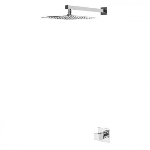 Bruma Adamastor Suihkusetti 250x250 mm yläsuihkulla, Kromi