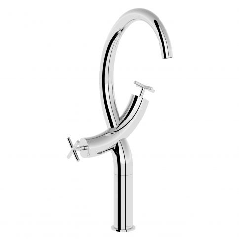 Bruma Hera Mixer for free-standing basins, Gunmetal