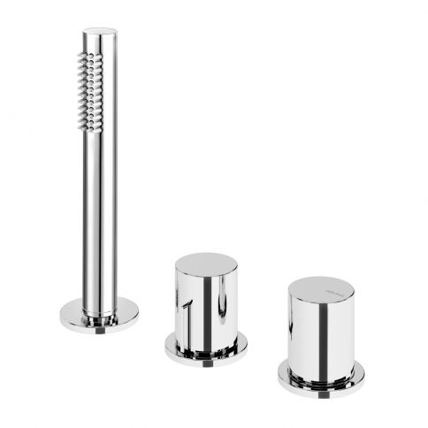Bruma Avalon Mixer with handshower set Elo, Gunmetal