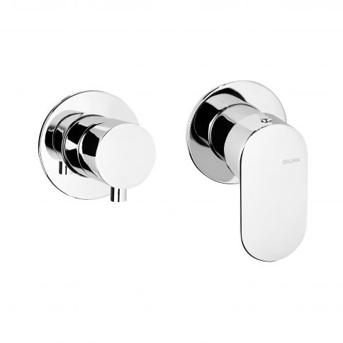 Bruma Spring Horizontal mixer, Chrome