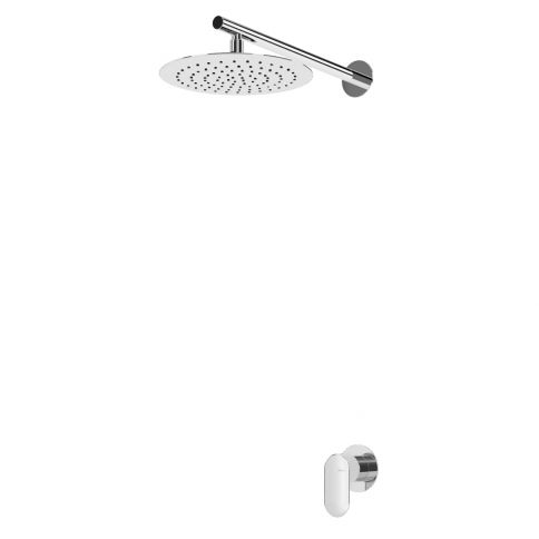 Bruma Spring Suihkusarja suihkupäällä Ø250 mm, Gunmetal