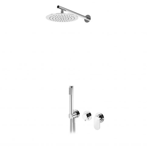 Bruma Spring Sarja suihkupäällä Ø250 mm ja Elo-käsisuihkulla, Aamusumu