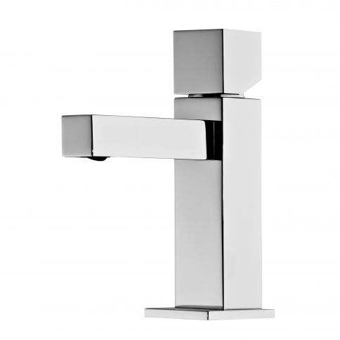 Bruma Escudo Basin mixer, Pure White