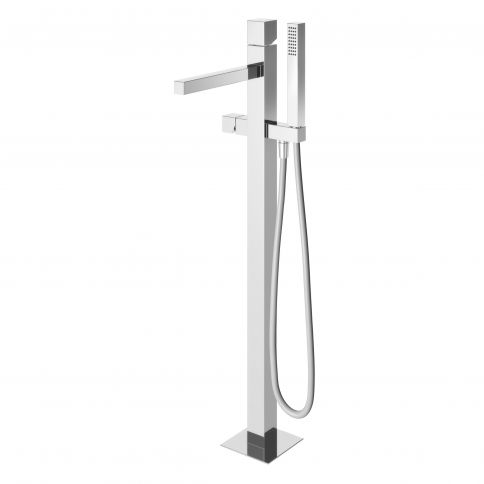 Bruma Escudo Floor bath/shower mixer, Sunset