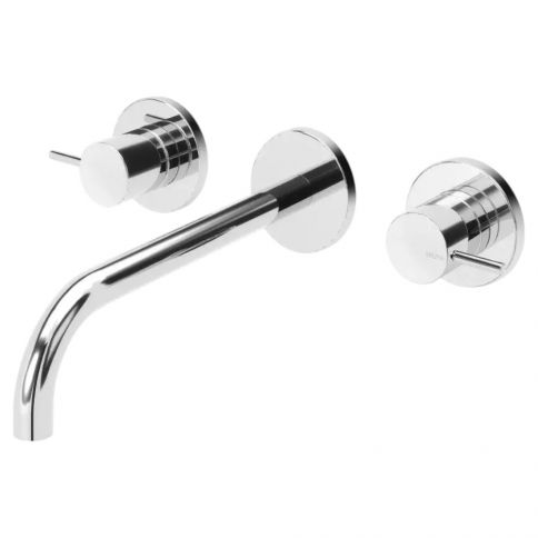 Bruma Lusitano 3 hole wall basin mixer, Night Sky
