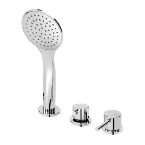 Bruma Lusitano Shower mixer with handshower Emotion - 2 outlets, Pure White