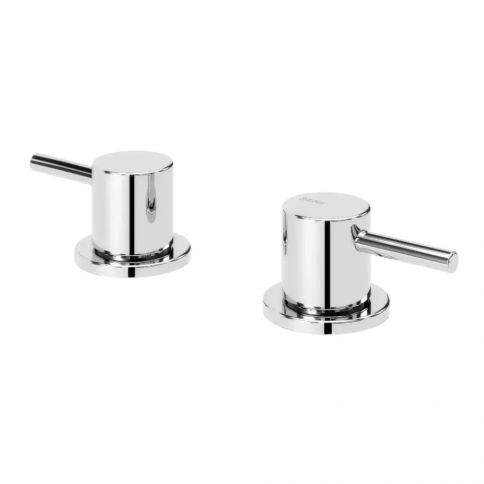 Bruma Lusitano 2 hole mixer with 1 outlet for basin, Sunset