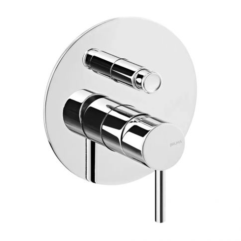 Bruma Lusitano Concealed mixer with 2 outlets, Chrome