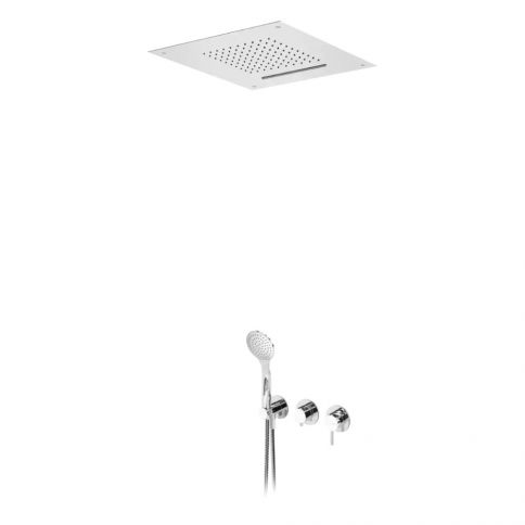 Bruma Lusitano Shower set with overhead shower (Rain/Cascade) and handshower set Emotion, Night Sky