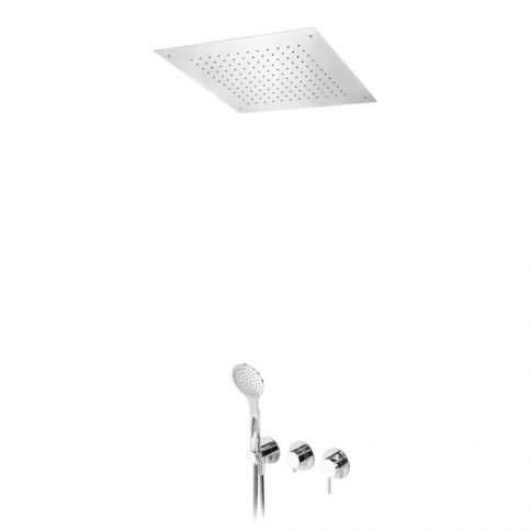 Bruma Lusitano Shower set with overhead shower (Rain) and handshower set Elo, Morning Mist